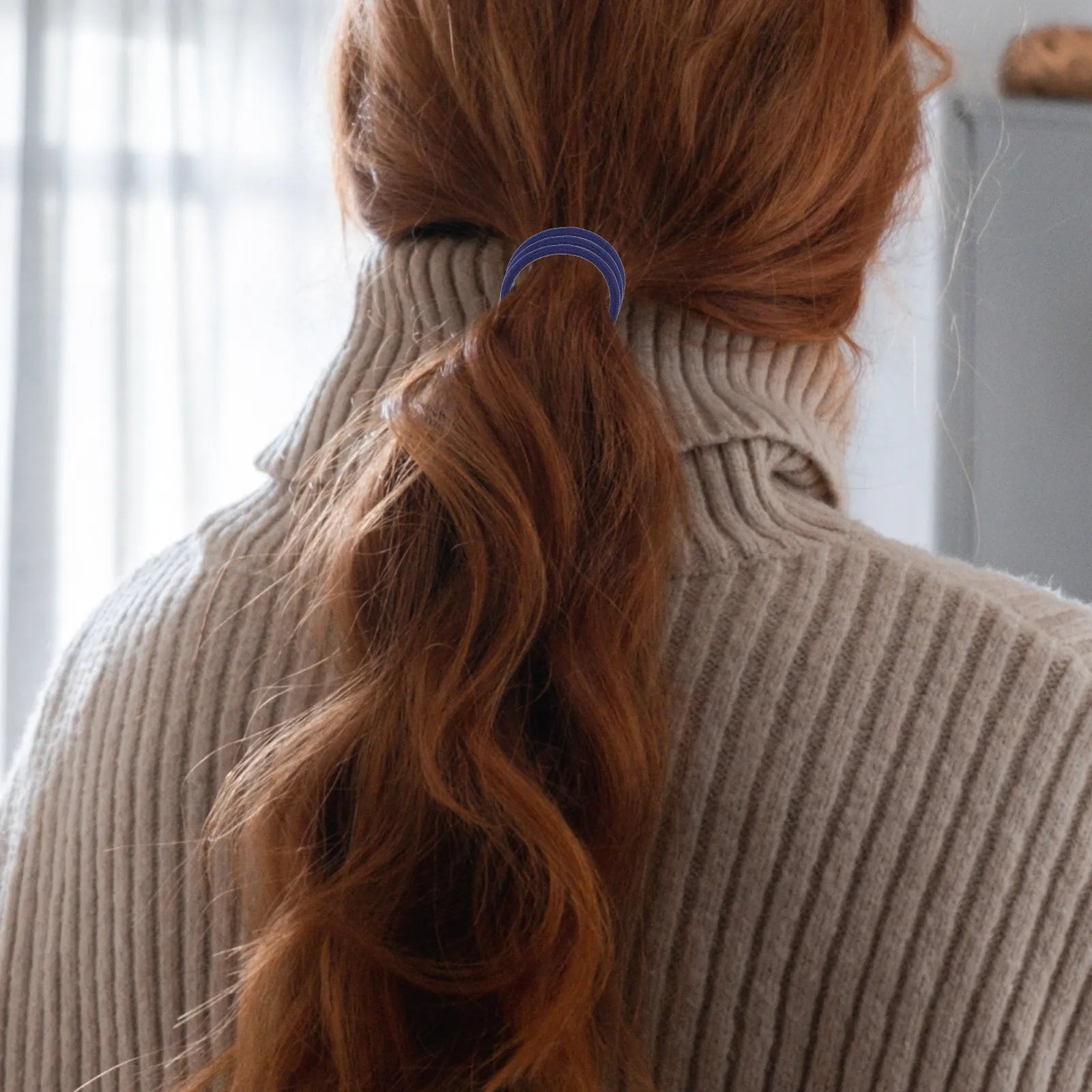 50Pcs Nylon Hair Bands High Elasticity Ponytail Holder Metal Free Rubber Bands for Adults Kids Stretchy Hair Rope Peaceful Pleasures Health and Wellness
