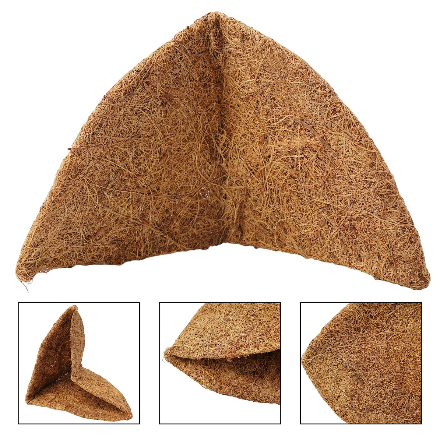 Round Coconut Fiber Hanging Basket Liner | Coir Garden Liner