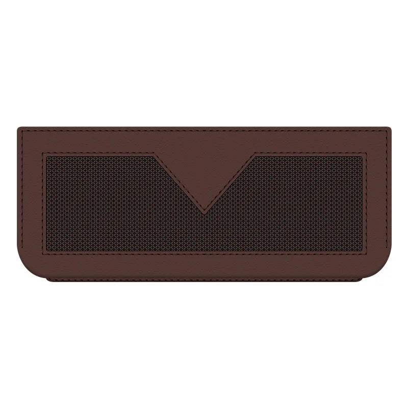 Car Door Storage Bag – PU Leather Multi-Pocket Hanging Organizer Car Door Organizer Peaceful Pleasures Health and Wellness Brown