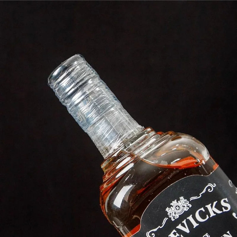 Bottle Sealing Film Sealed Wine Jar Old Wine Anti Leakage Film Anti-aging Anti Volatilization Stretch Bottle Mouth Wrapping Film Peaceful Pleasures Health and Wellness