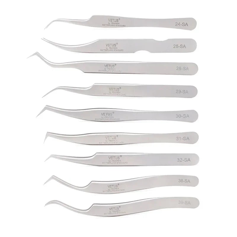 Anti-Static Stainless Steel Tweezers – TS Series Repair Tool