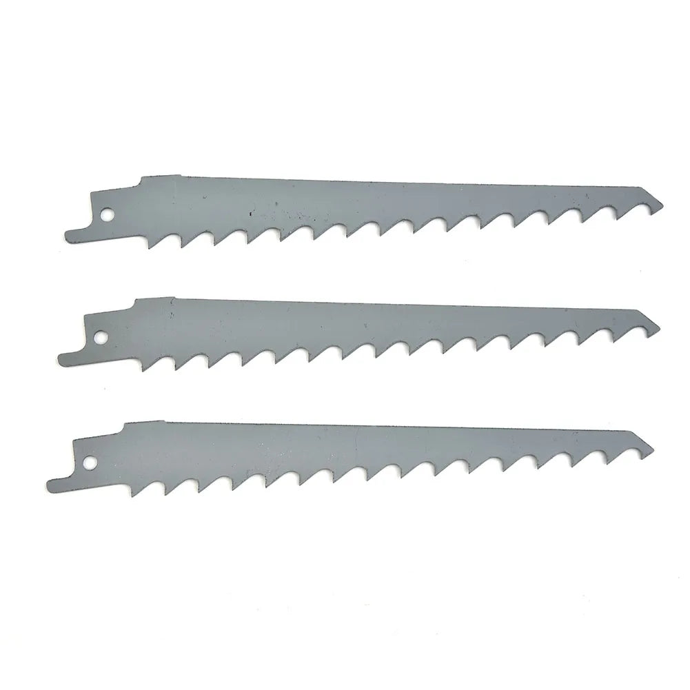 6 Inches 3 TPI HCS Reciprocating Saw Blades Cutting Wood Multi PVC