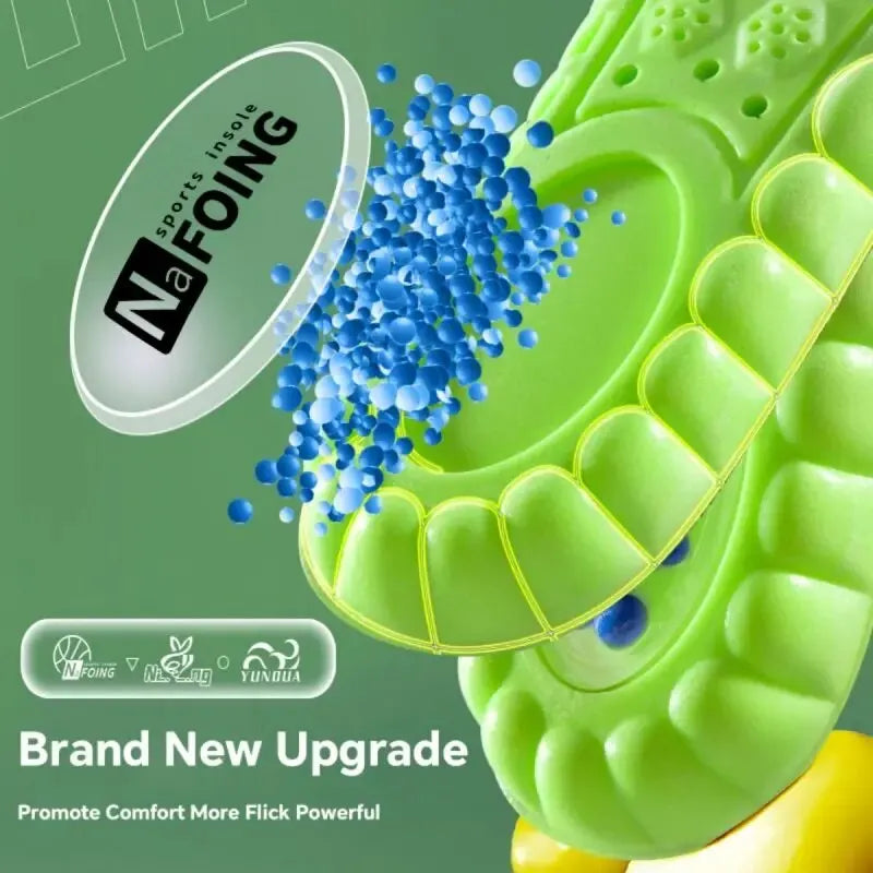 1Pair 4D Cloud Sport Insoles for Shoes PU Air Cushion Sole Soft Shock Absorption Deodorant Breathable Running Orthopedic Insoles Peaceful Pleasures Health and Wellness