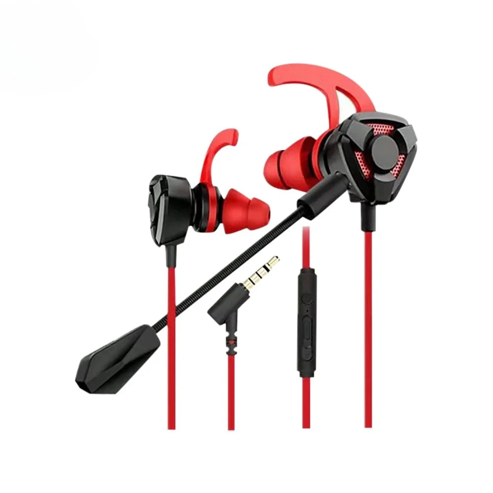 Professional Gamer Earphone Wired Headset Gaming Earbuds With Mic For Pubg PS4 CSGO Casque Phone Tablet Laptop Universal Game Peaceful Pleasures Health and Wellness