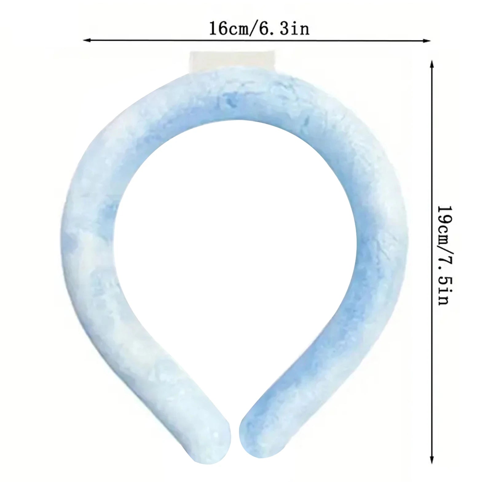 Wearable Neck Cooler Reusable Cooling Tube for Summer Freeze Activated Neck Sleeve Hot Weather Relief for Outdoor Work/Travel Peaceful Pleasures Health and Wellness