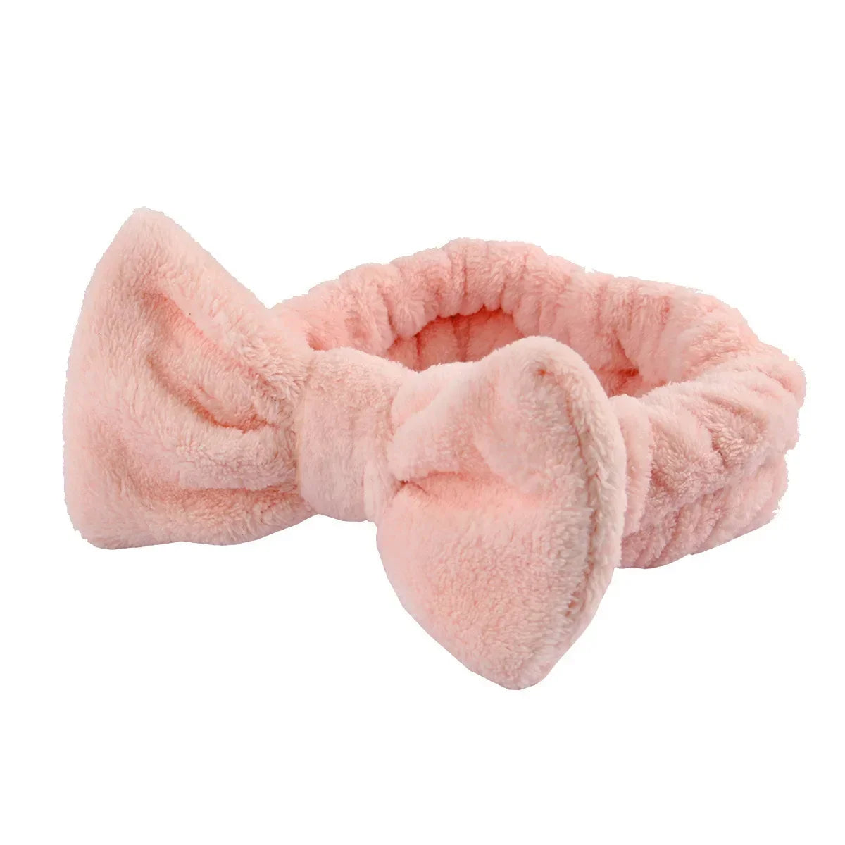 Cute Plush Coral Velvet Wristband & Hair Tie Set – 3 Piece
