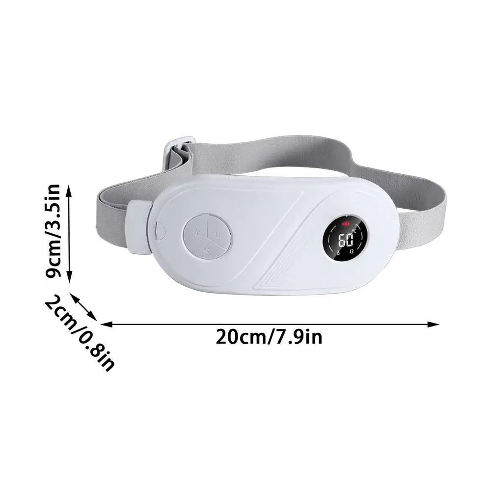 Cordless Vibrating Heating Belt – Back, Abdomen & Waist Wrap