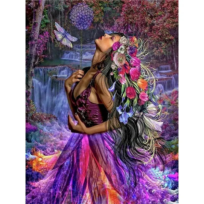 Paint by Numbers Kit Women Figure 60x75cm | GATYZTORY Canvas