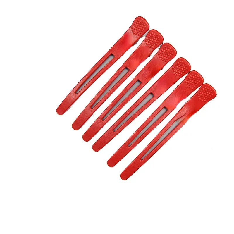 2sets 6pcs/Set Flat Duck Mouth Hair Clips for Hair Styling, Holding, Hairdressing, Cutting, DIY Home, Salon Hairpin Accessorie Peaceful Pleasures Health and Wellness