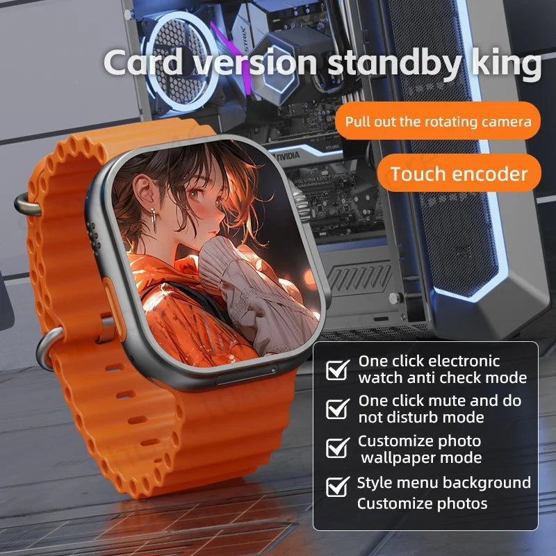 GOLDENSPIKE CD12 4G Android Smart Watch | GPS, Camera, SIM