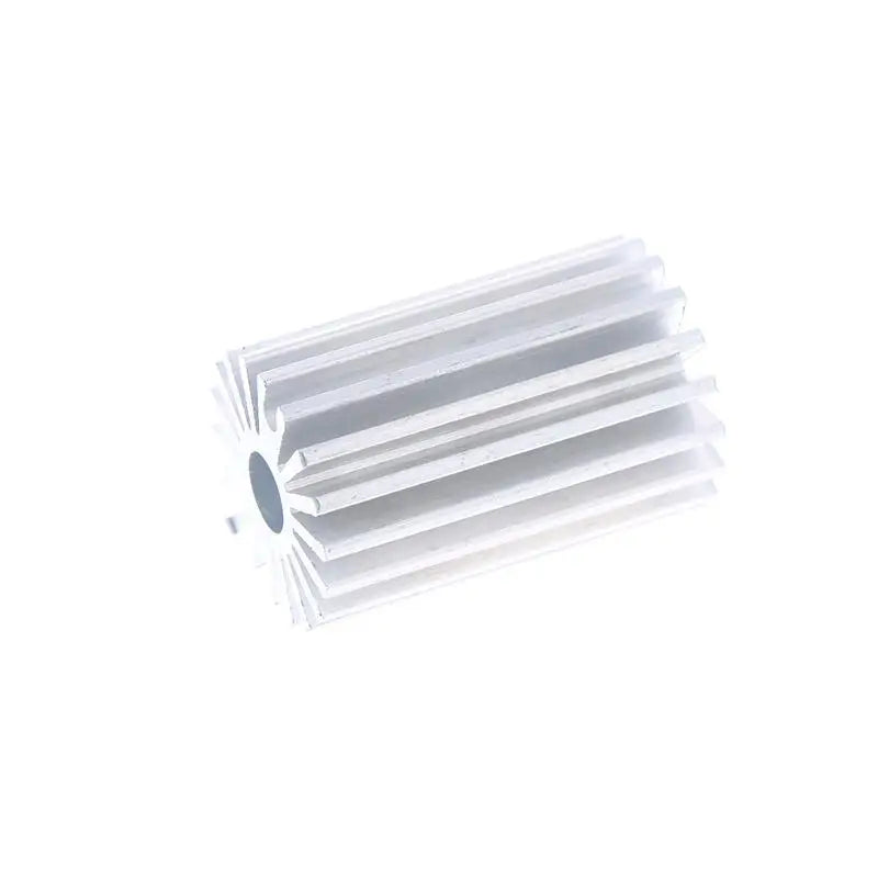 High Quality 20mm 1W 3W Silver Aluminum Profile Radiator High-power Aluminum Led Radiator Led Light Heatsink 30mm Height Peaceful Pleasures Health and Wellness