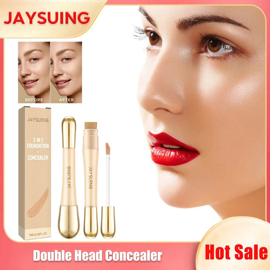 Jaysuing Double Head Concealer Pen – Waterproof, Long-Lasting Concealer Pen Oasis Select