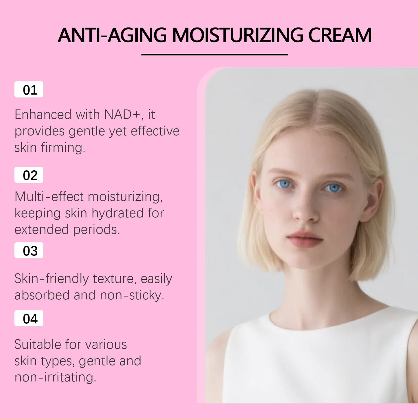 Viareline Firming Night Cream – Anti-Wrinkle Lifting Moisturizer