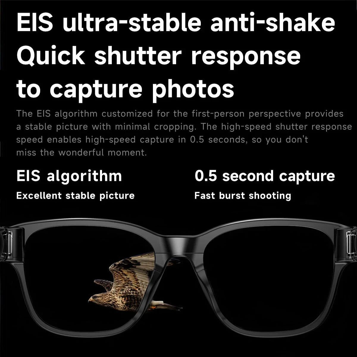 AI Smart Glasses Bluetooth Call Voice Assistant Translate Take Picture Touch Control Recording Video Waterproof Smart Sunglasses Peaceful Pleasures Health and Wellness