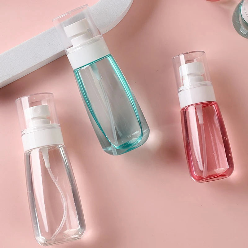 30ml/60ml/100ml Fine Mist Spray Bottle Plastic Bottl Lotion Pump Travel Perfume Water Bottles Refill Peaceful Pleasures Health and Wellness