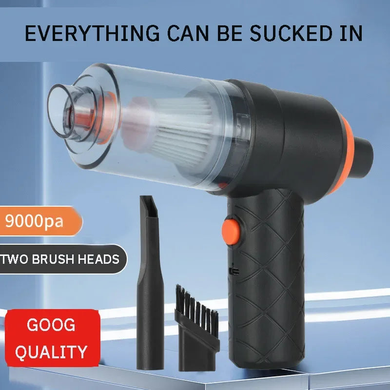 Wireless Handheld Car Vacuum Cleaner – 9000Pa Portable Mini