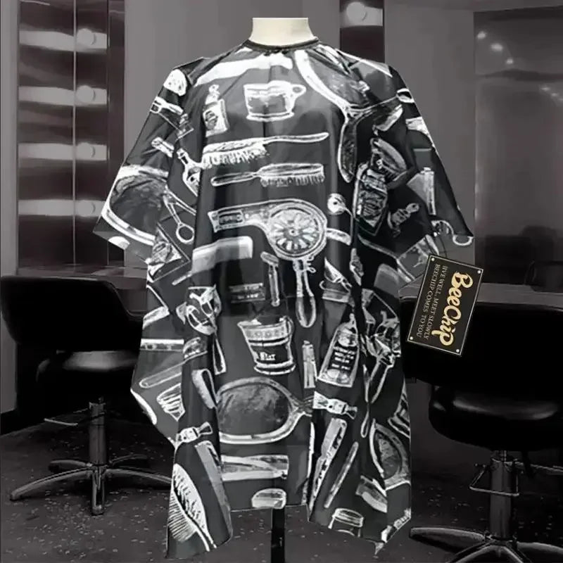 Professional Barber Cape – Non-Stick Perming & Dyeing Bib