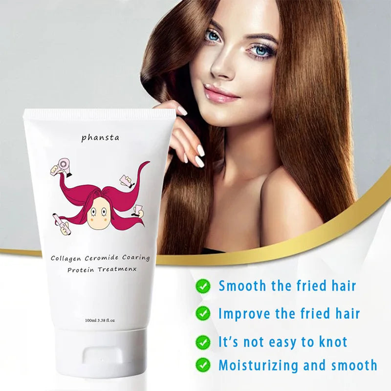 Collagen Protein Hair Mask – Deep Conditioning Treatment