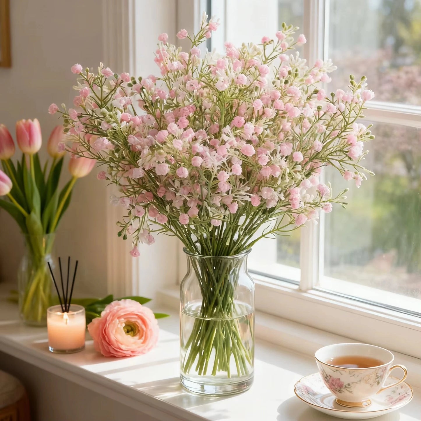 Artificial Gypsophila Bouquet | Wedding, Home & DIY Décor