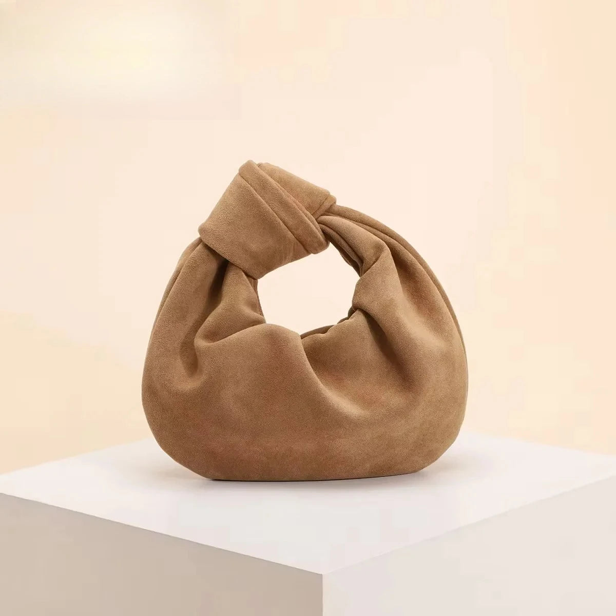 Exquisite Unique Niche Design Bag New Style Women's Bag Versatile Hand Carry Bag Handheld Wrist Bag for Daily Casual Travel Use Peaceful Pleasures Health and Wellness