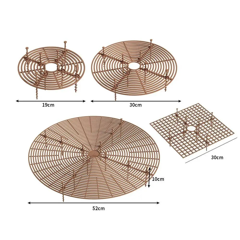 Cuttable Plant Pot Soil Guard Cover – Round & Square Pots