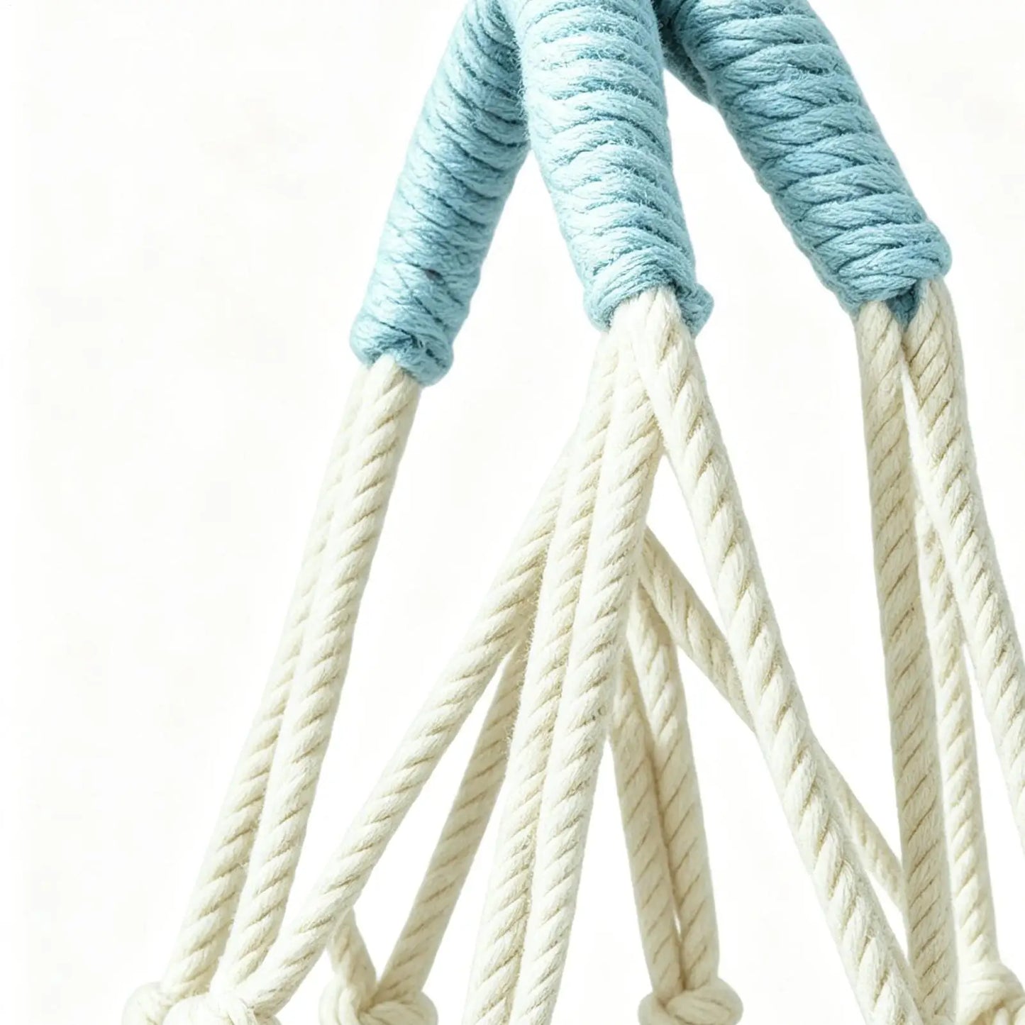 Handwoven Water Bottle Carrier Bag – Foldable Mesh Cup Holder