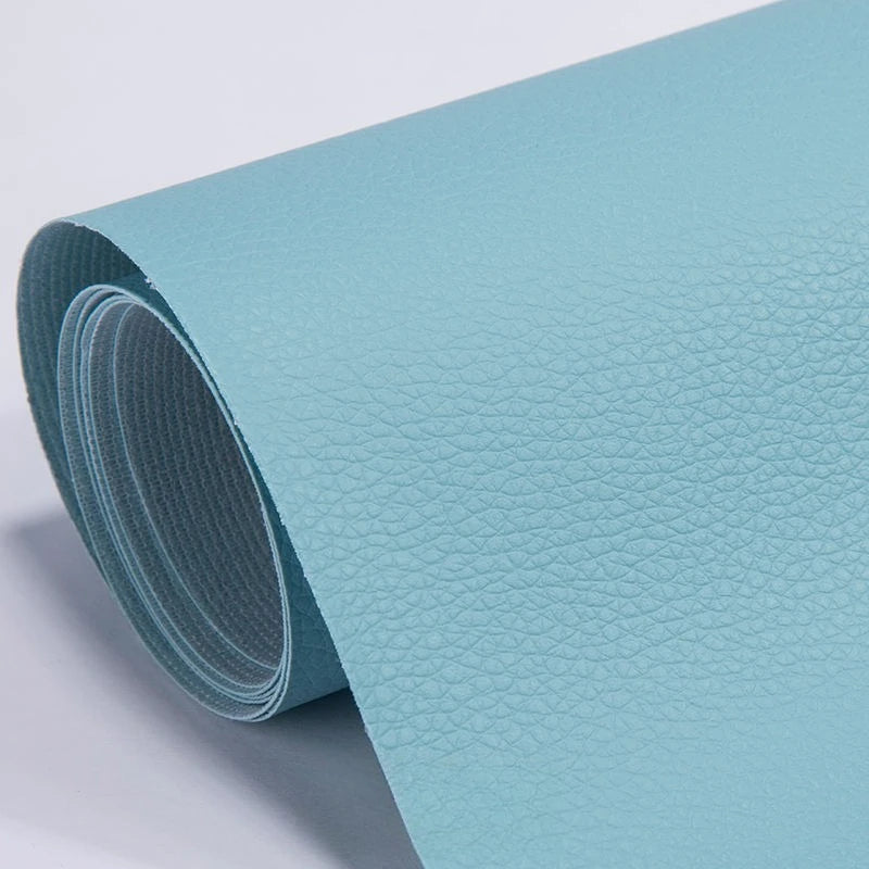 Self adhesive Leather Patch Sticker for Car Seat Sofa Chair Black Leather Repair Patch Refurbish Hole Artificial Stickers Fabric Peaceful Pleasures Health and Wellness sky blue 200x50cm