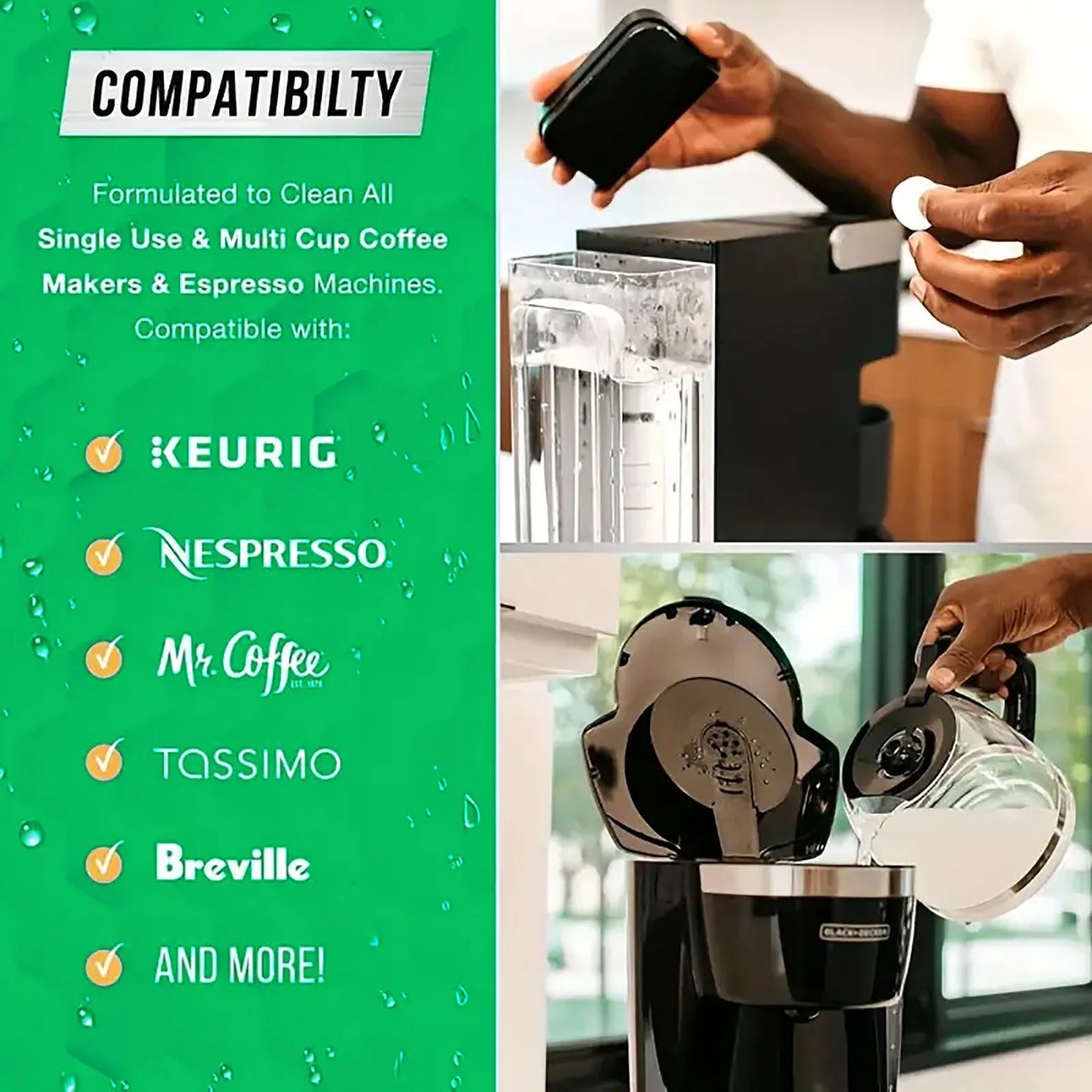 Coffee Machine Cleaning Tablets With 30 Pieces Of Coffee Machine Descaling Agent For Deep Cleaning Of Coffee Stains Peaceful Pleasures Health and Wellness