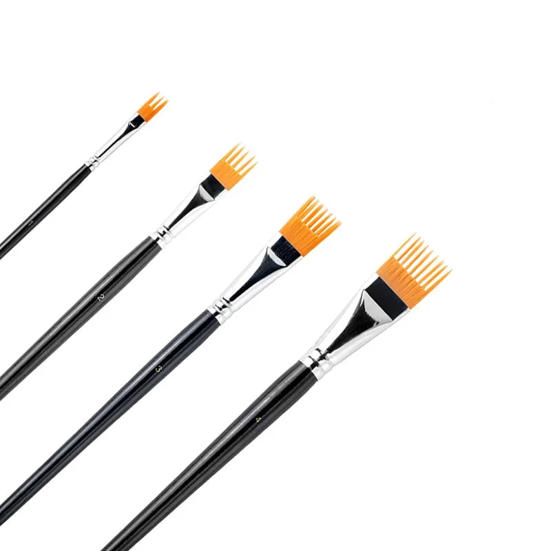 Professional 4-Pack Paintbrush Watercolor Oil Digital Painting