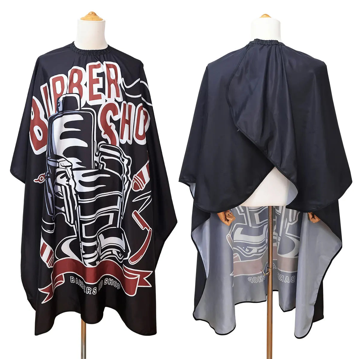 NEW Barber Cape Apron, Waterproof Anti-Static Hair Cutting Cape for Hair Styling & Coloring, Professional Salon Barber Supplies Peaceful Pleasures Health and Wellness