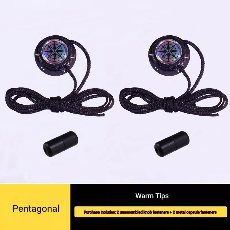 No-Tie Shoelaces with Swivel Buckle – Sneakers & Tennis Shoes