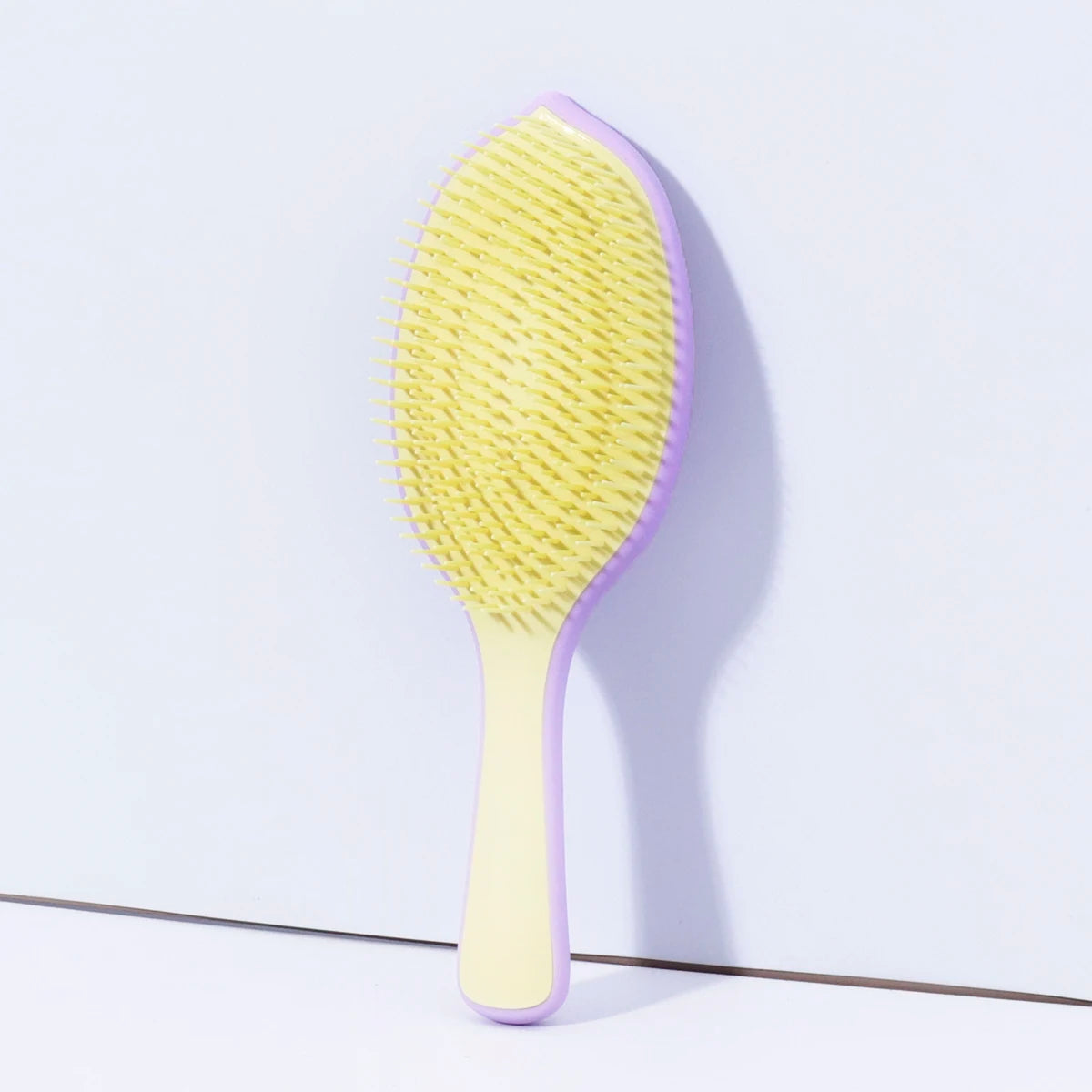 Leaf-Shaped Air Cushion Detangling Comb for Wigs & Hair Detangling Hair Comb Peaceful Pleasures Health and Wellness Purple