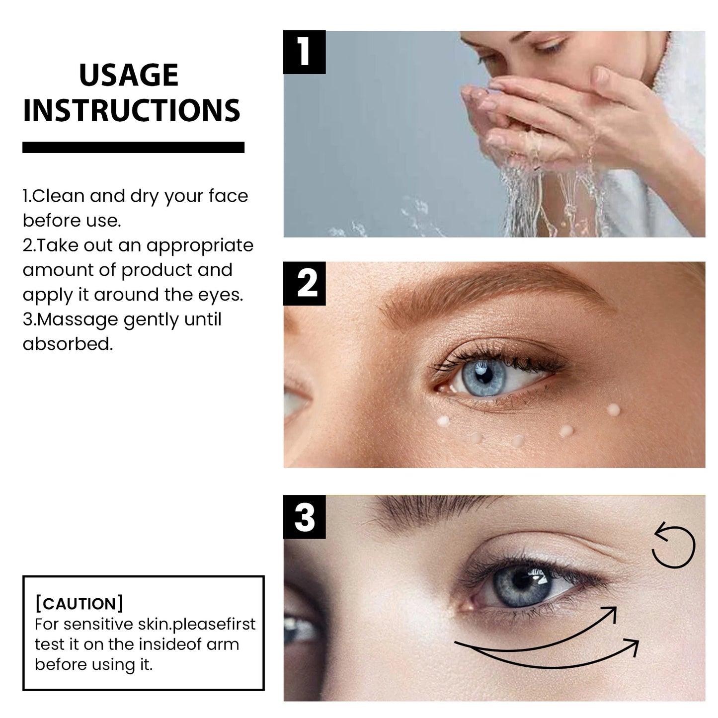 Instant Firming Eye Cream – Dark Circles & Bags 15ml