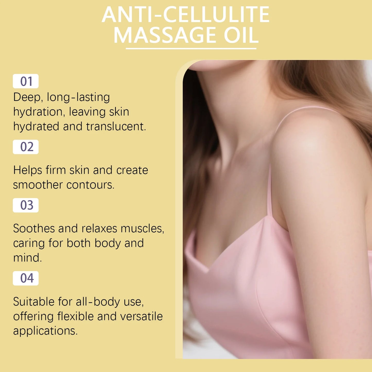 OceAura Body Firming Oil – Anti-Cellulite & Skin Tightening