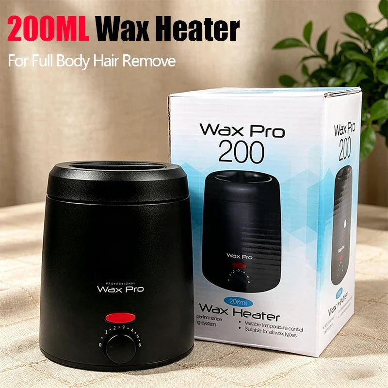 200ml Wax Heater for Hair Removal – Wax Beans Melting Pot
