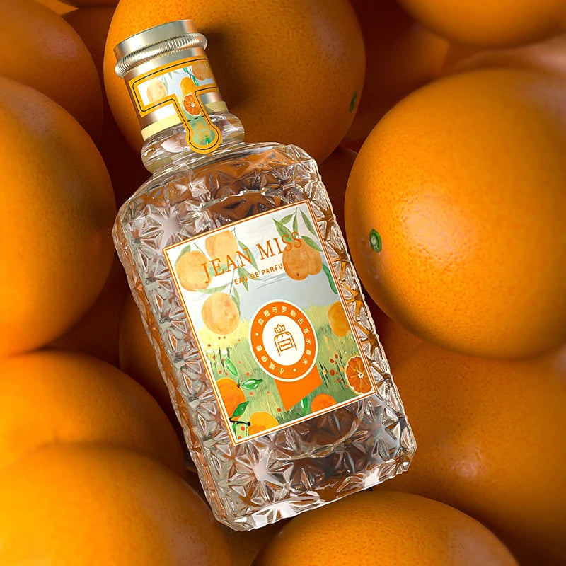 Brand Premium Women's Perfume Fresh Fruity Scented Spray Blood Orange Musk Eau De Toilette Long-lasting Romantic Women's Perfume Peaceful Pleasures Health and Wellness