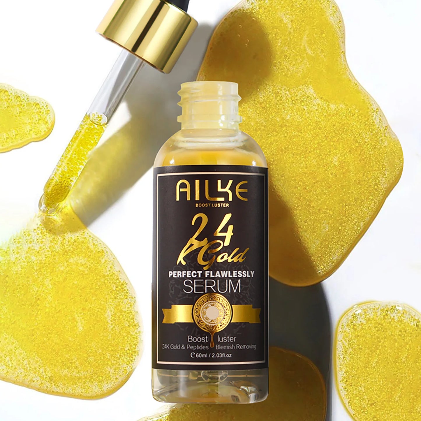 AILKE 24K Gold Brightening Face & Body Serum | Even Skin Tone