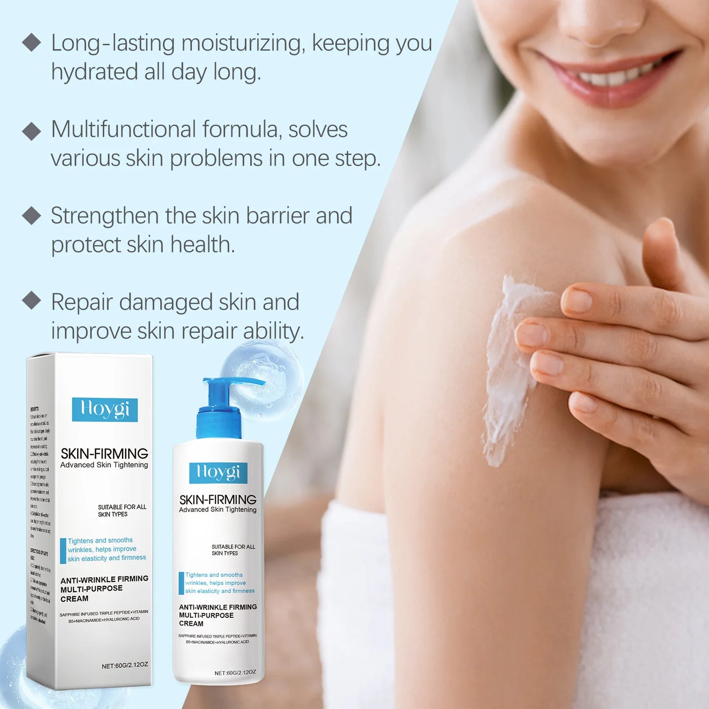 Body Firming Cream – Tightening, Lifting & Brightening Lotion Peaceful Pleasures Health and Wellness