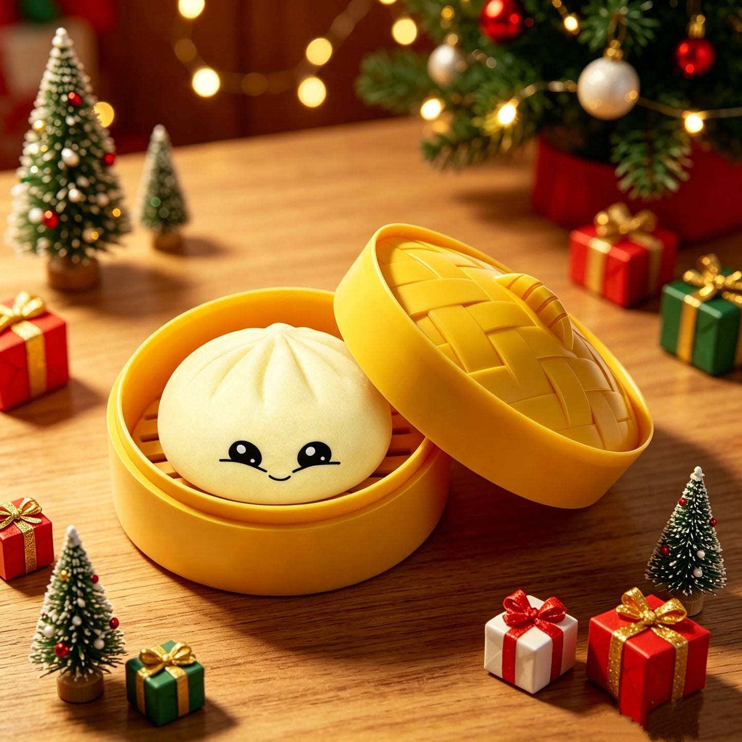 Smiley Face Bread Squeeze Ball Sensory Toy | Kids & Adults