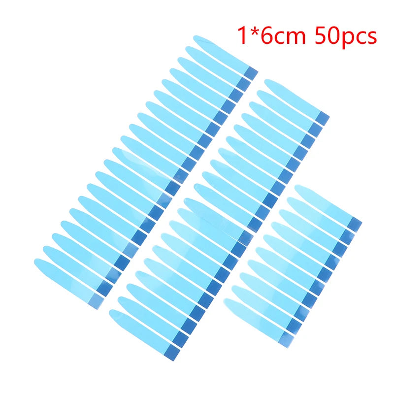 Battery Adhesive Strips 50Pcs | No-Residue Pull Tab Tape