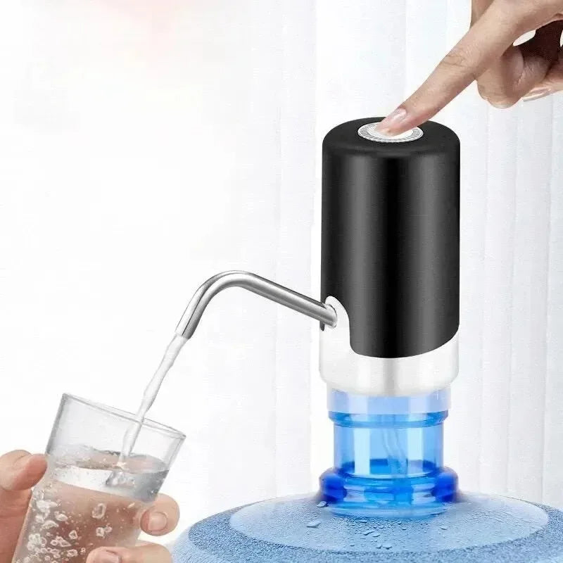 B07B Small Automatic Drainage Electric Water Pump Suitable For Home And Office Peaceful Pleasures Health and Wellness Black