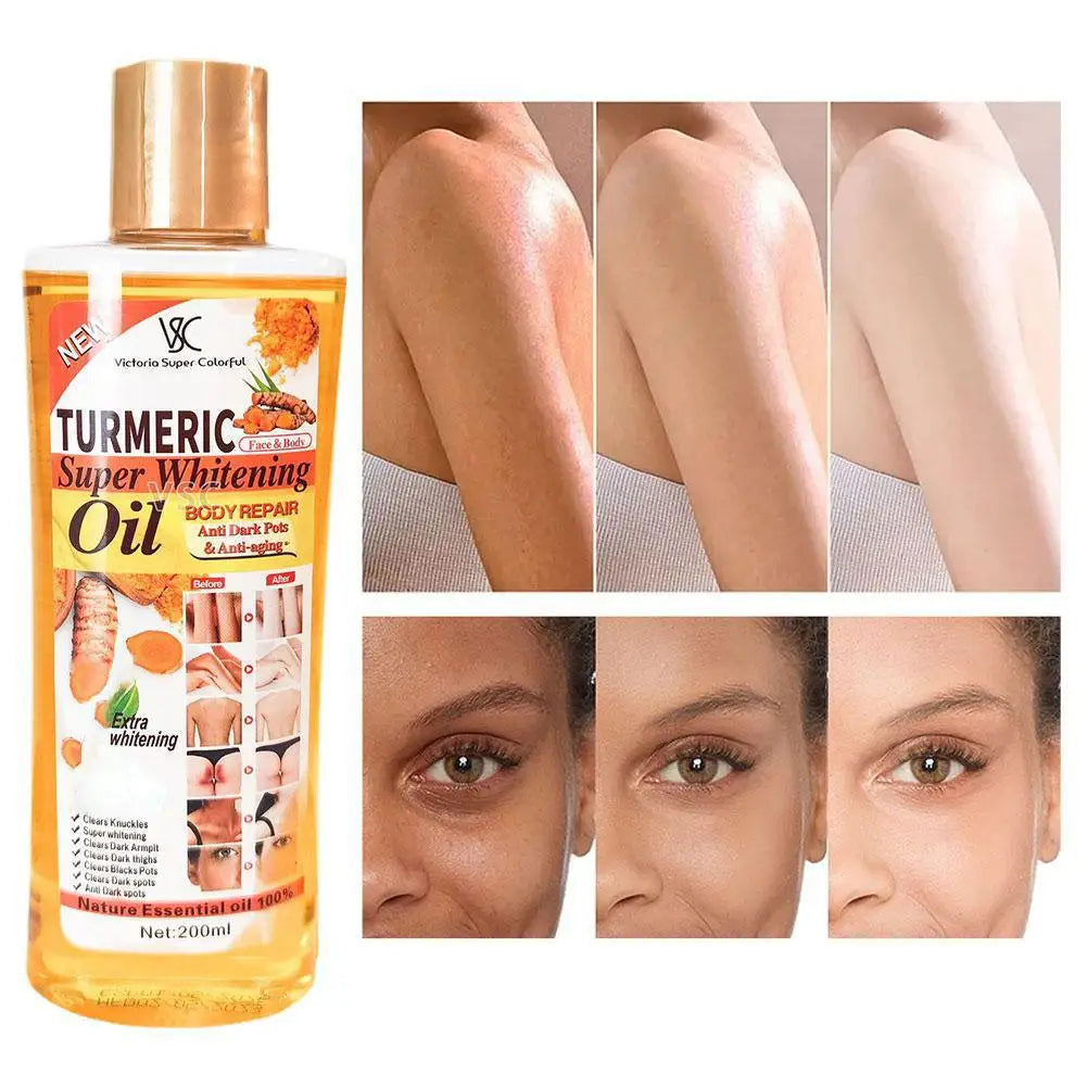 Turmeric Ginger Dark Spot Serum 200ml – Anti-Wrinkle & Whitening