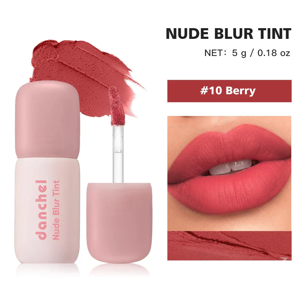 K-Beauty Nude Blur Tint 2-in-1 Lip & Cheek Stain – Light Apricot