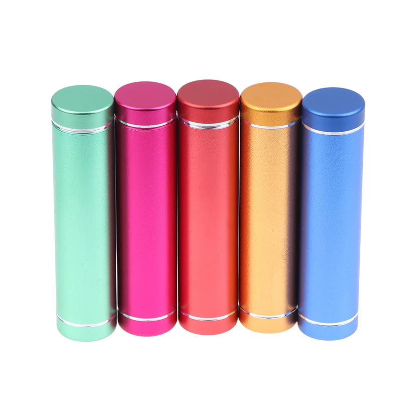 Versatile 18650 Power Bank Case Kit Cylindrical Aluminum Alloy Welding-Free Type C Mobile Power Supply Kit Battery Case Peaceful Pleasures Health and Wellness