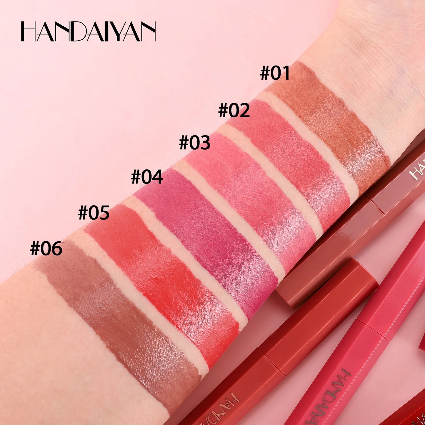 Sparkling Grapefruit Matte Lipstick – Waterproof & Moisturizing