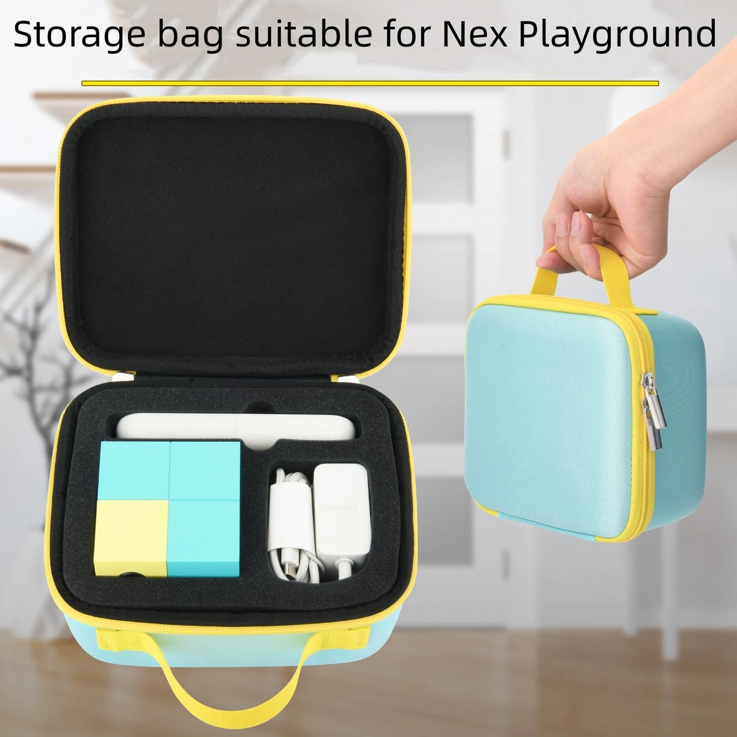 EVA Hard Shell Bag for Nex Playground | Portable Storage Case