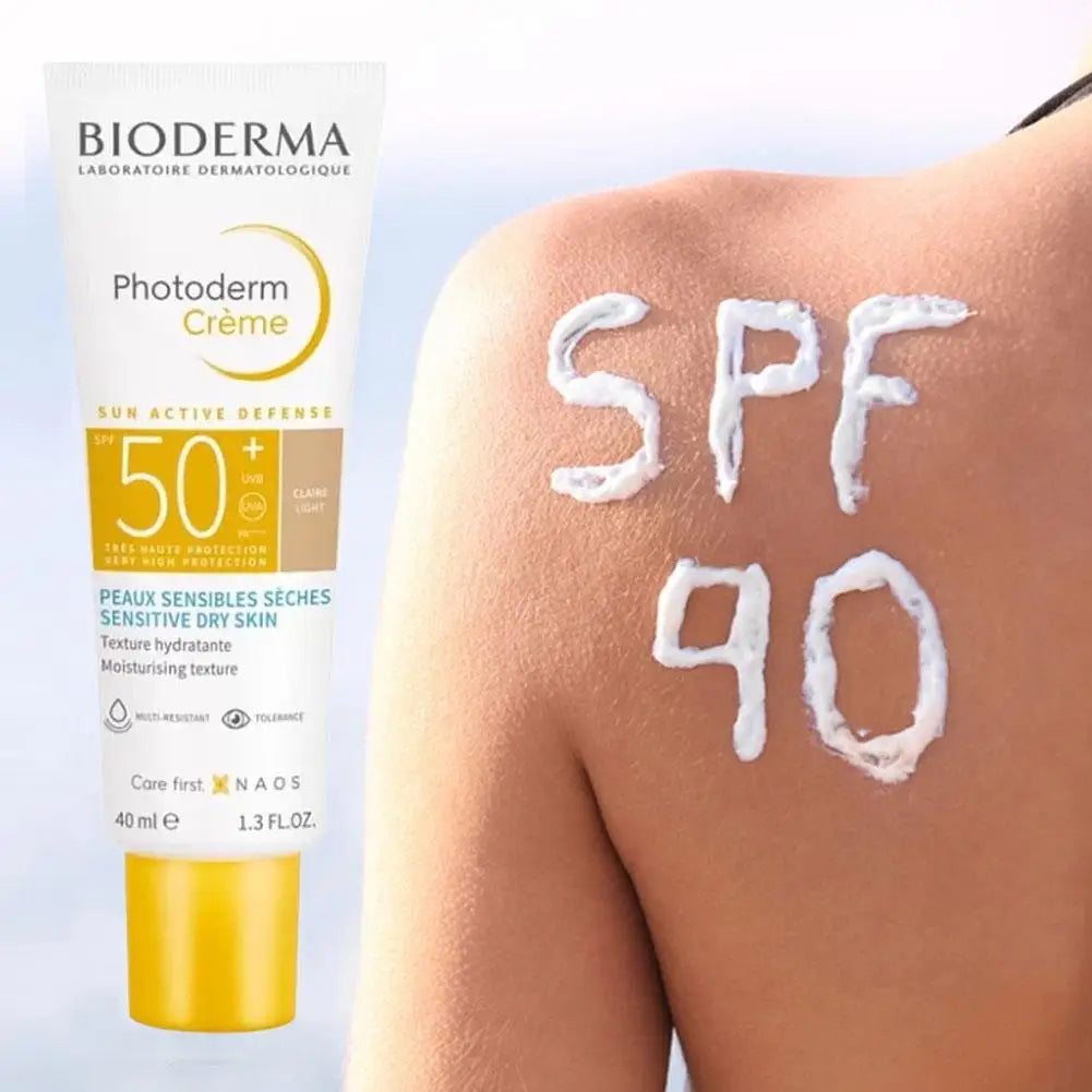 BIODERMA Whitening Sunscreen SPF90+ UV Protection Moisturizing Sunblock For Face Body Thighs Non-Greasy Fast-Absorbing Peaceful Pleasures Health and Wellness