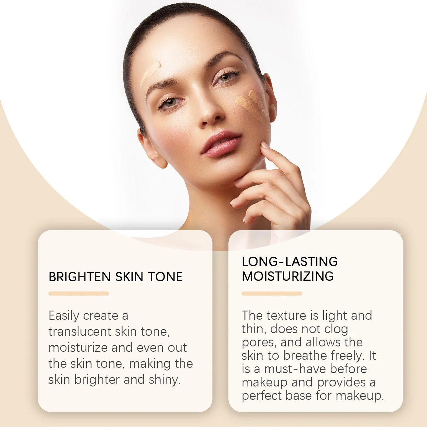 Eelhope CC Cream Foundation – Waterproof, SPF & Moisturizing