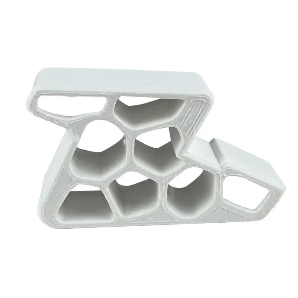 Door Window Stopper Door Wedge Protector Scratch Resistant Window Stopper Block for Bedroom Balcony Non-Slip Peaceful Pleasures Health and Wellness White