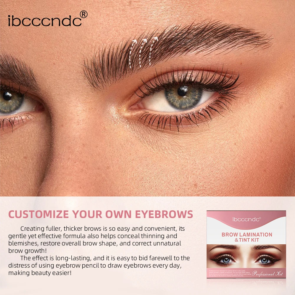 Semi-permanent Brow or Lash Lift and Tint Kit Professional Brow Lamination Eyelash Lifting Perming Lashes Dye Eyes Makeup Peaceful Pleasures Health and Wellness